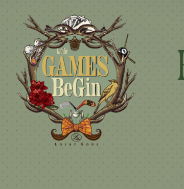 Logo for Let the games begin på Losby Gods